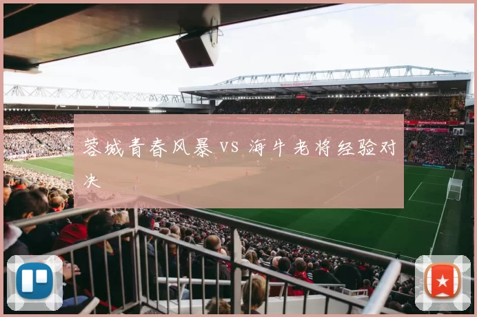 蓉城青春风暴 vs 海牛老将经验对决